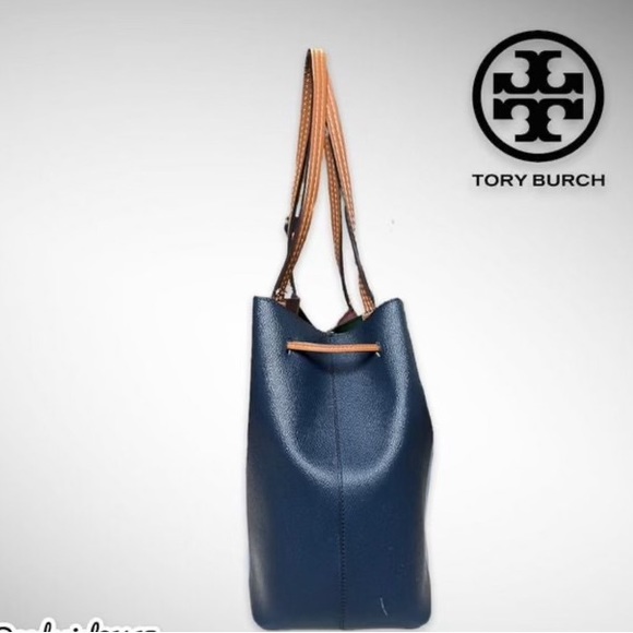 Tory Burch Kerrington Striped Drawstring Tote
Bucket Blue - Picture 5 of 12